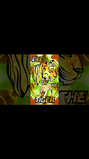 🎨🎶🐯🐅 Eye of the tiger animation music art #tiger #animation #nftarttalk