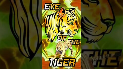 🎨🎶🐯🐅 Eye of the tiger animation music art #tiger #animation #nftarttalk