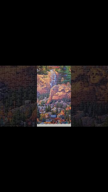 60,000 Piece What a Wonderful World Jigsaw Puzzle Day 48! #shorts #puzzle #jigsawpuzzles #puzzles