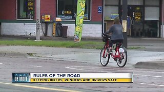 Bikers, runners, drivers: How to stay safe while sharing the road in Michigan