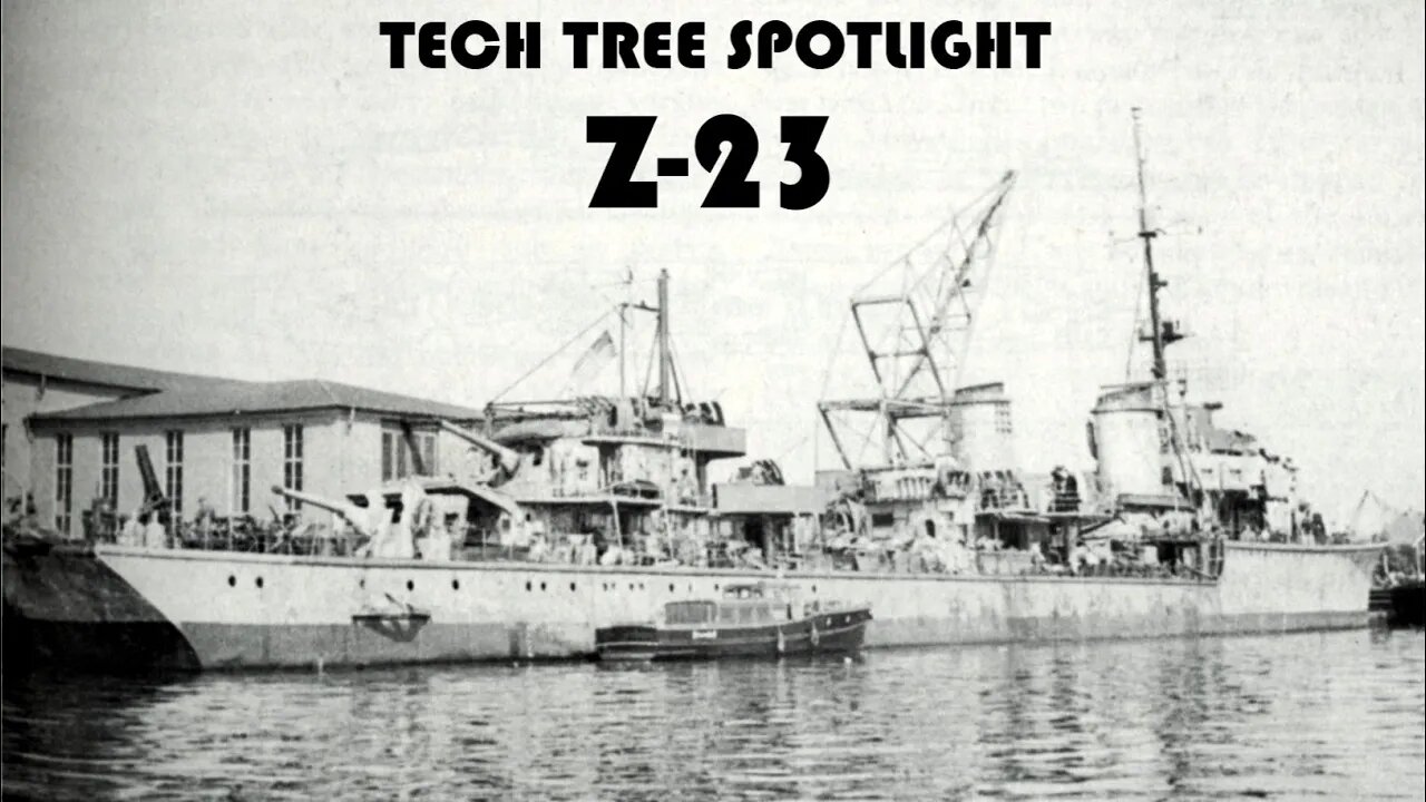 World of Warships Legends Tech Tree Spotlight: Z-23