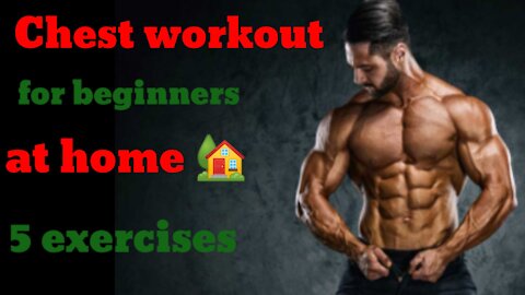 Chest workout for beginner || best exercise for chest