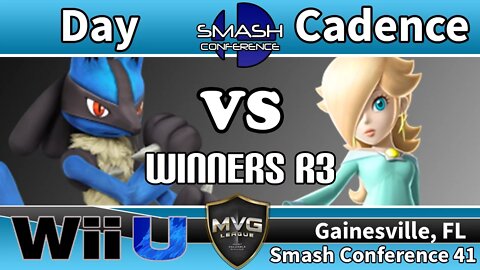 ONI|Day (Lucario) vs. Cadence (Rosalina) - SSB4 Winners R3 - Smash Conference 41