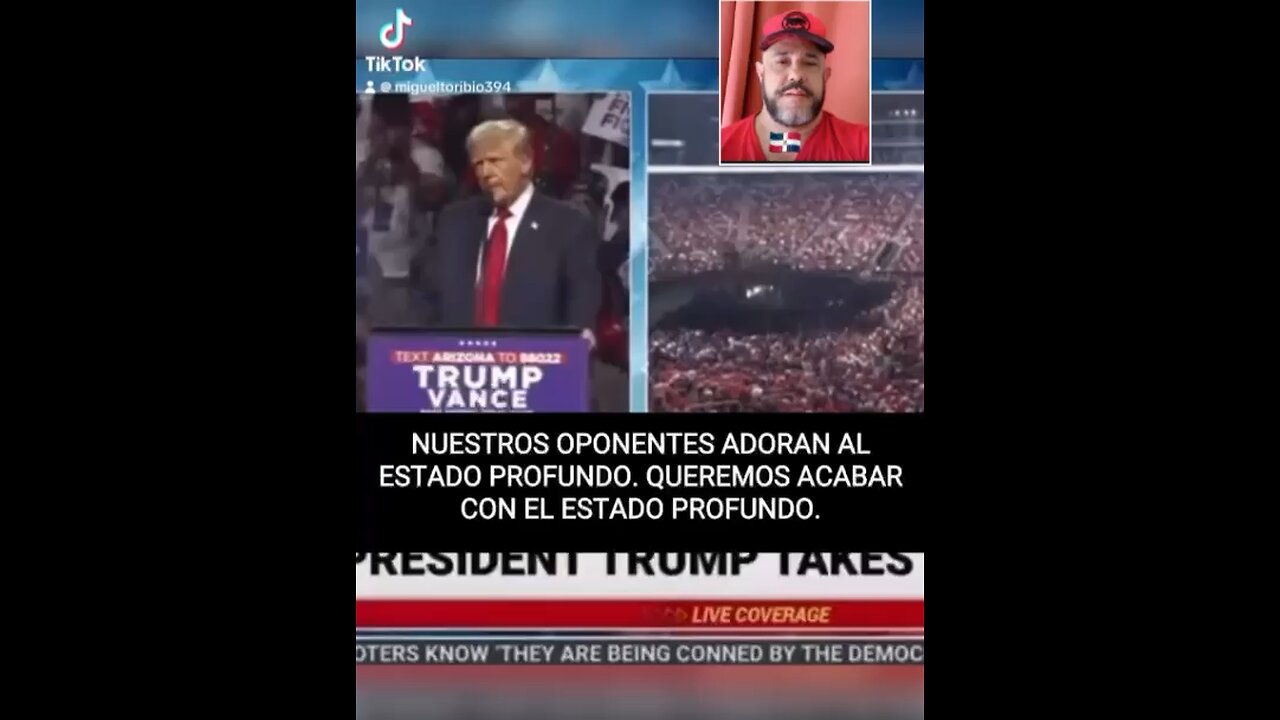 NUESTROS OPONENTES DEMOCRATAS DE IZQUIERDA RADICAL, ADORAN EL ESTADO PROFUNDO- DONALD J TRUMP