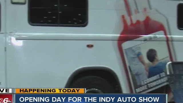 The Indianapolis Auto Show opens Monday