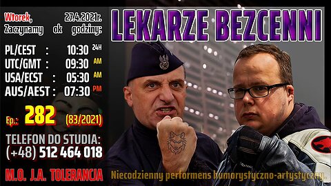 LEKARZE BEZCENNI - Olszański, Osadowski NPTV (27.04.2021)