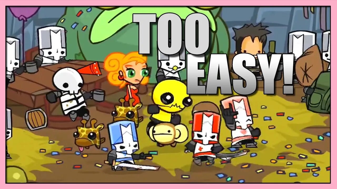 Castle Crashers Is Easy