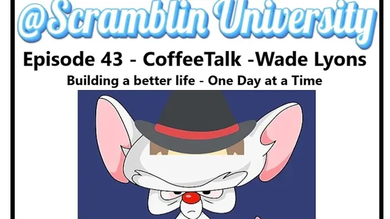 @Scramblin University - Episode 43 - CoffeeTalk with Wade Lyons