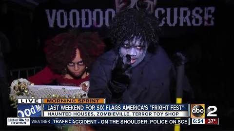 Fright Fest wrapping up at Six Flags America