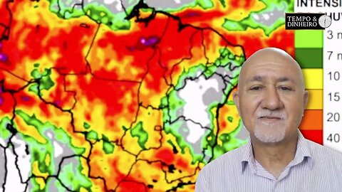 Chuvas no norte do RS, SC e MT e Feriado com chuva em SP.