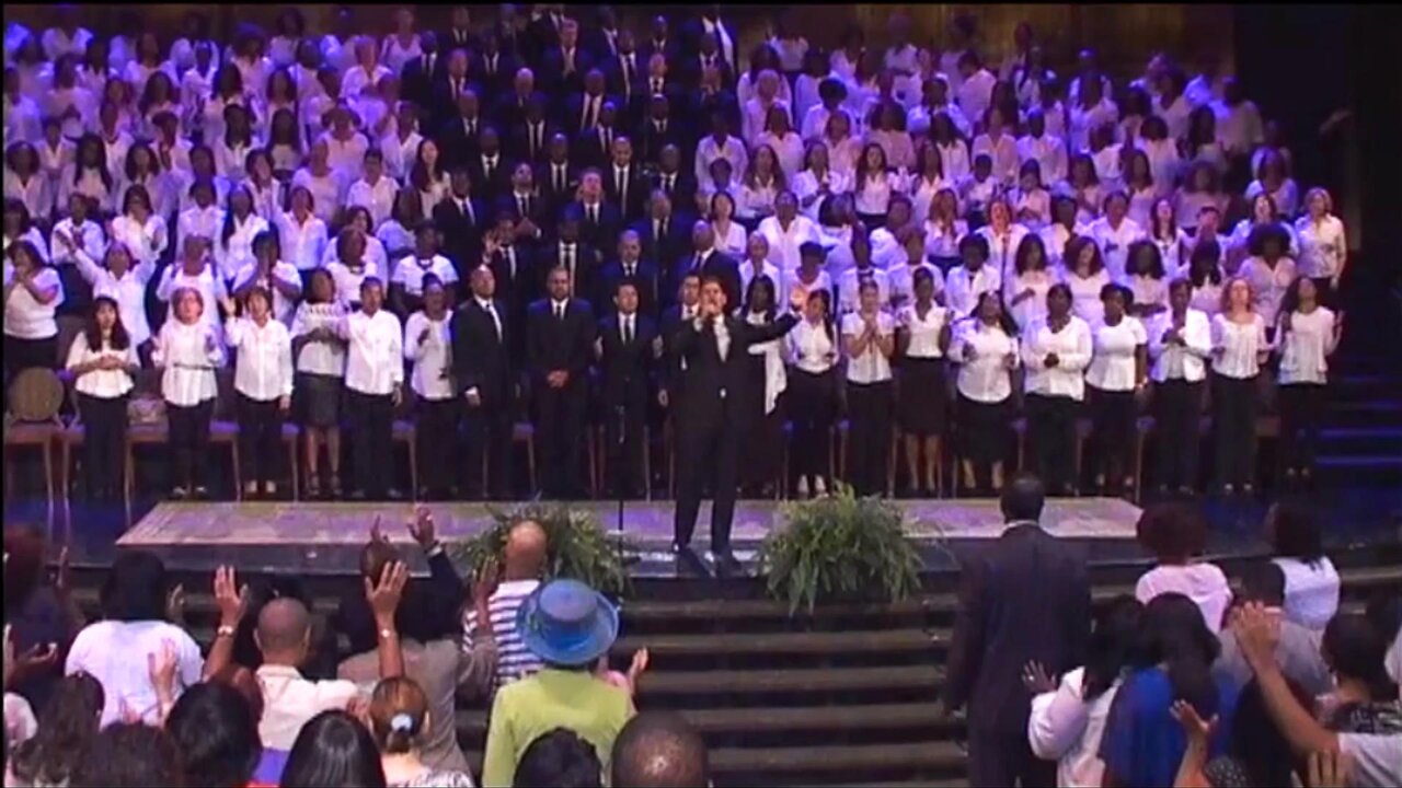 "CORNERSTONE" sung by the Brooklyn Tabernacle Choir