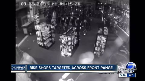 Colorado bike shops targeted for high-end merchandise