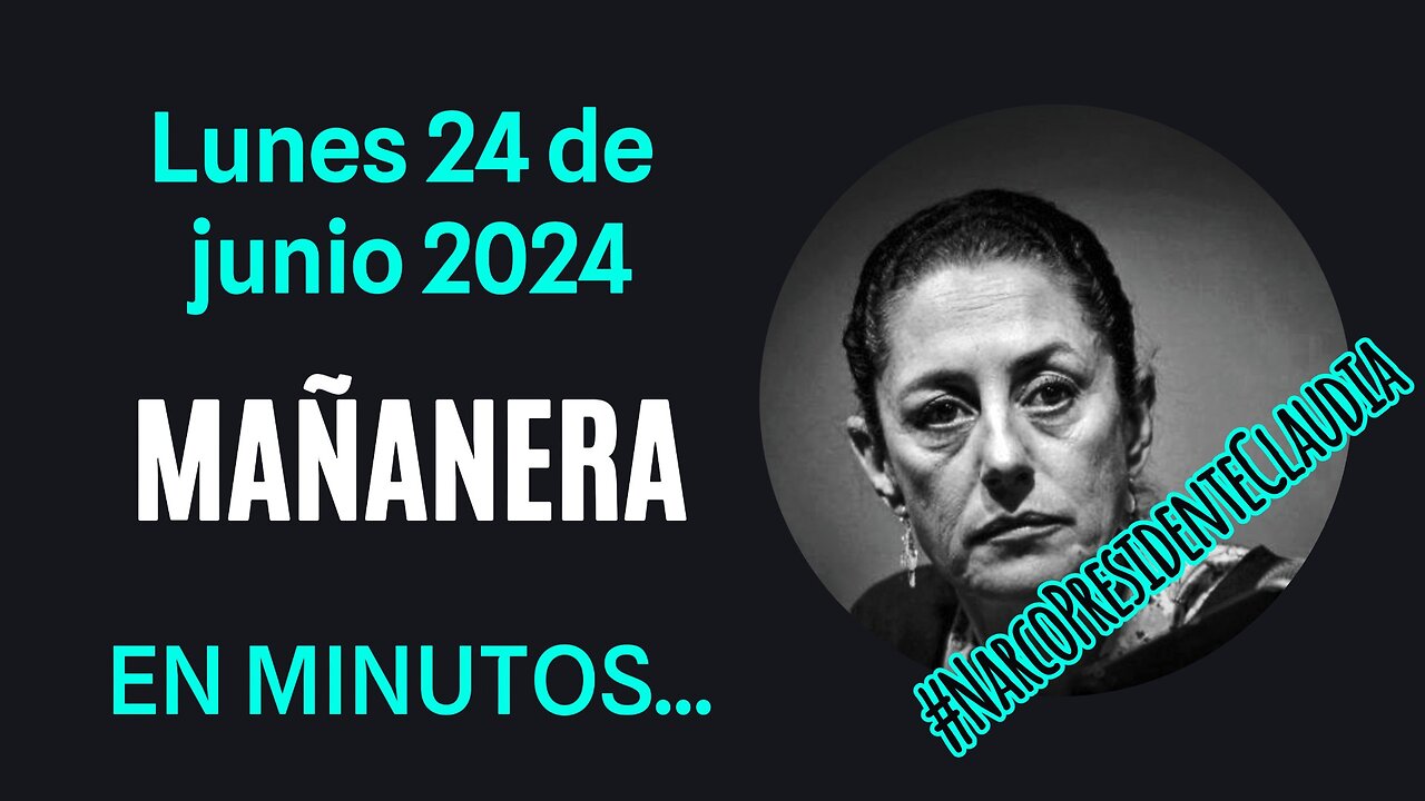 #Sheinbaum Contenido no apto para #Chairos y #ZurdosDeMierda. Conferencia de prensa 24/06/2024