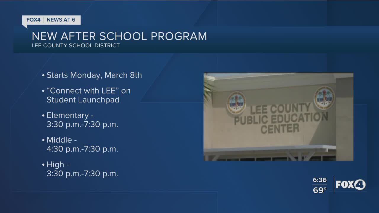 Lee County offers new after school program