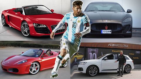 autos de lujo de lionel messi