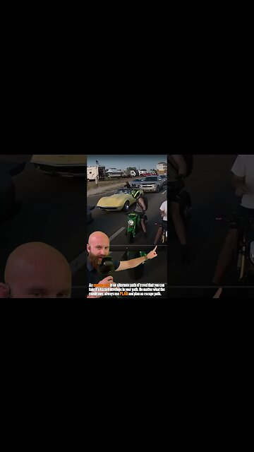 Not The Brightest Harley Rider