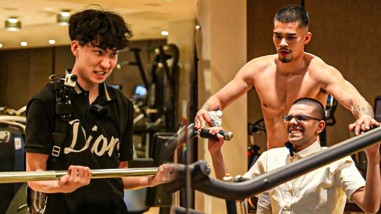 SNEAKO Forces RiceGum & N3ON To Hit The Gym!