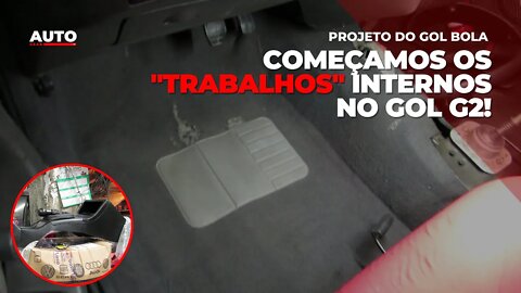 PROJETO DO GOL BOLA: COMEÇAMOS OS "TRABALHOS" INTERNOS NO GOL G2