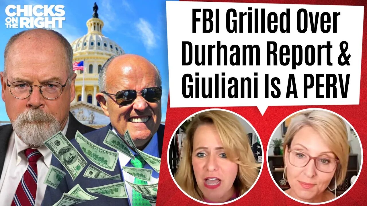 Durham Report Stirs DRAMA, Giuliani Sued MILLIONS For Being A Perv, & The US Defaults In 16 Days