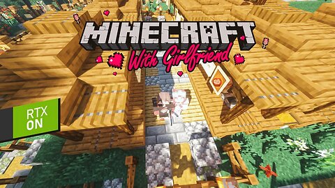 The Great Villager Bazaar Build | Minecraft with Girlfriend • Day 14