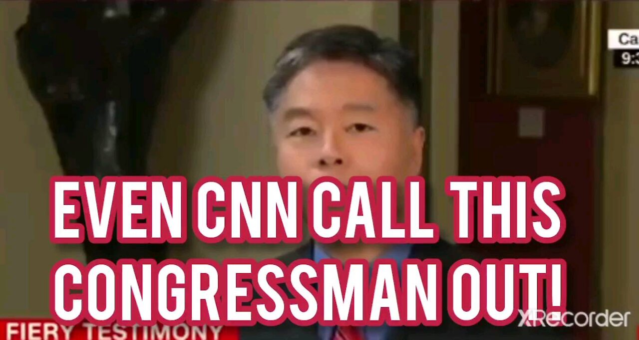 EVEN CNN CALLED THIS CONGRESSMAN OUT!