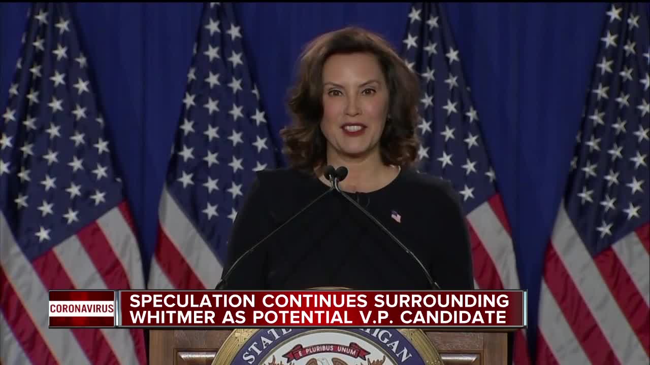 Gov. Gretchen Whitmer made vice president list 'two months ago', Joe Biden says