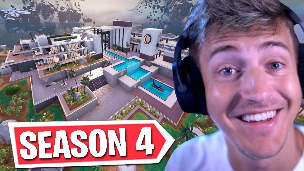 Fortnite Season 4 Is Ninja's FAVORITE Season Ever!