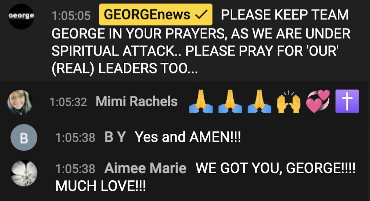 Jun 6,7,8 2021 - George News SITREP - YouTube Live Chat Triple Header - Yes, He Is Batman