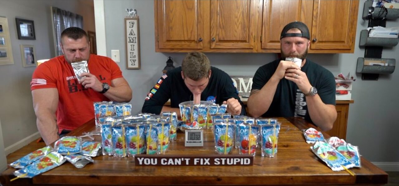 CapriSun No Puke Challenge!!! December 19, 2019