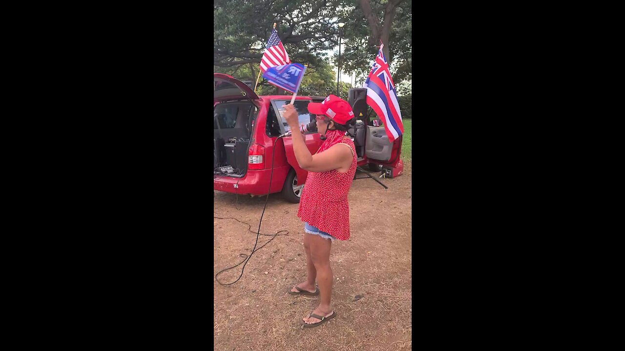 Champagne Band rocking it at Trump Rally