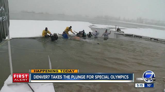 Freezin for a Reason at the 2018 Aurora Reservoir Polar Plunge