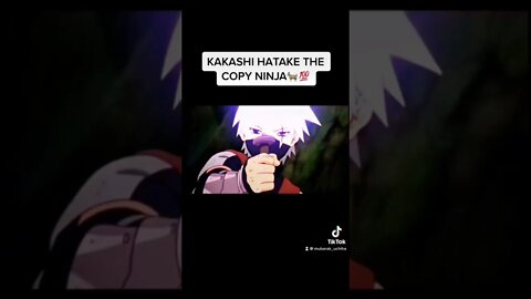 KAKASHI THE COPY NINJA - edit #shorts #naruto #kakashi