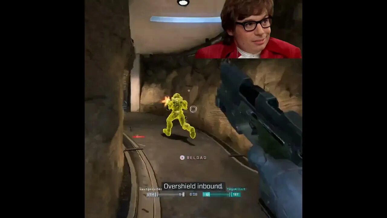 If Austin Powers was a Game Streamer #haloinfinite #halo