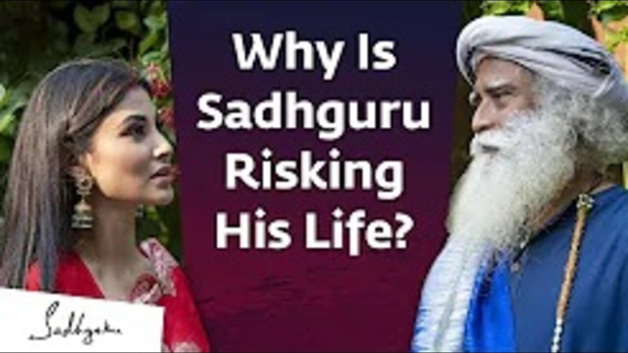 30,000 km Ride – Is Sadhguru Risking His Life Mouni Roy asks Sadhguru