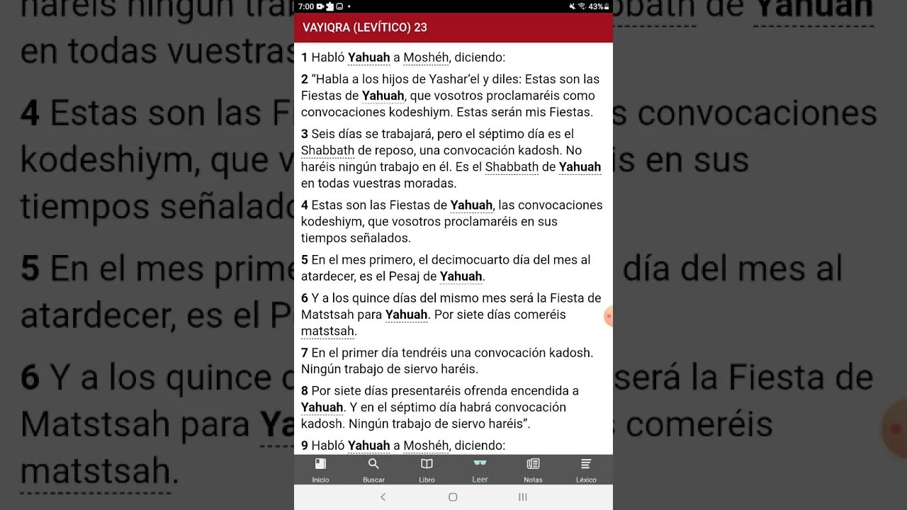 Guardas el Pesaj de YHWH!