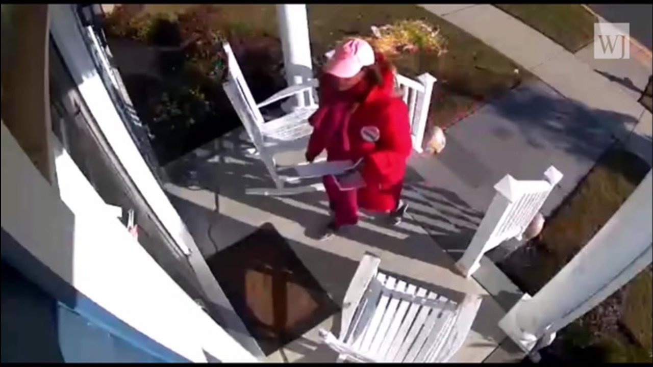 Security Camera Catches Democratic Candidate Stealing Republican Opponent’s Flyer