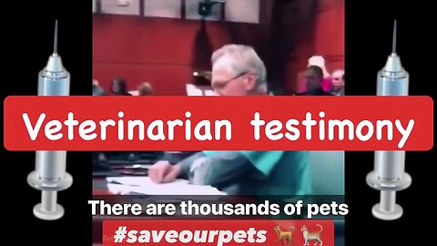 Veterinarian testimony