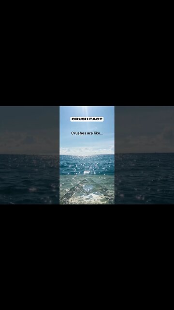 Crushes are like #shorts #facts #crushfact