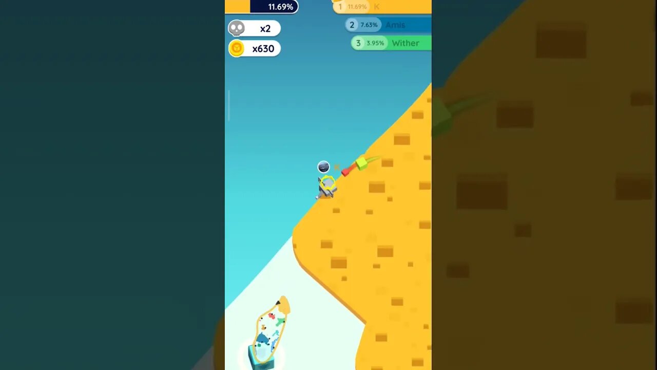 Paperio.2 Mobile Gaming Shorts | Madagascar Part-2 #shorts #shortsfeed