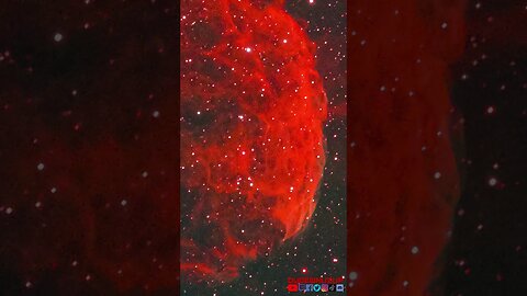 Jellyfish Nebula through my telescope🔭 #space #science #nasa #viral #telescope