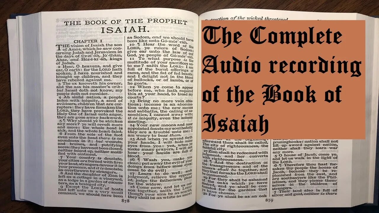 Isaiah: Satan hates the word of God! Audio book