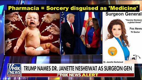 PRO 'VIRUS' Dr Janette Nesheiwat Appointed by Pedophile Trump as New Surgeon General!