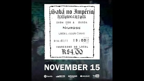 November 15 | Niurose, 'Ao Vivo no Celeiro' (Teaser)