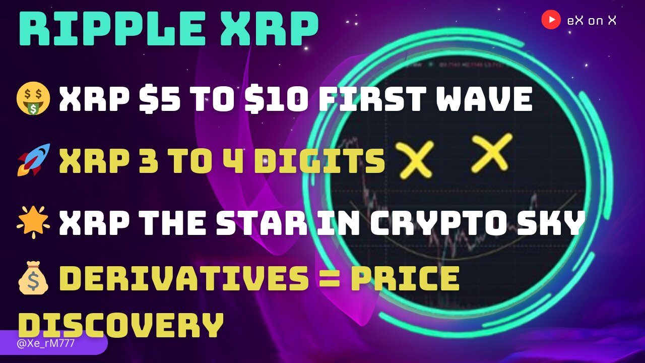 🤑 #XRP $5 TO $10🚀 $XRP 3 TO 4 DIGITS🌟 #XRP STAR IN THE CRYPTO SKY💰 #DERIVATIVES = PRICE DISCOVERY