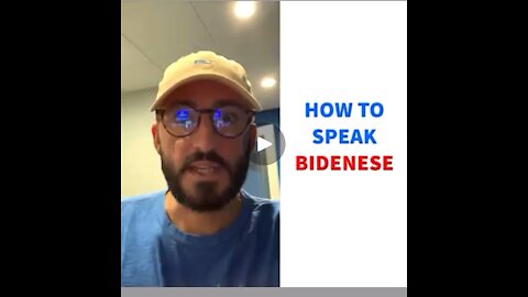 How to Speak Bidenese 😂