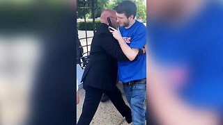 Republican Congressman commits criminal battery, attacks activist
