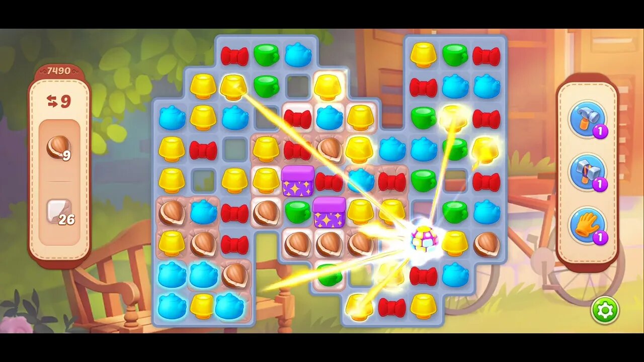 Playrix Homescapes Gameplay Walkthrough Level 7490