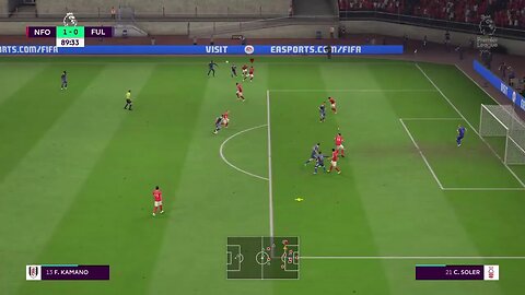 Nottingham Forest S:4 2021 - 2022 EPL Match 29 VS Fulham (14-9-5)