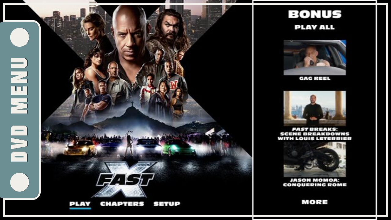 Fast X - DVD Menu