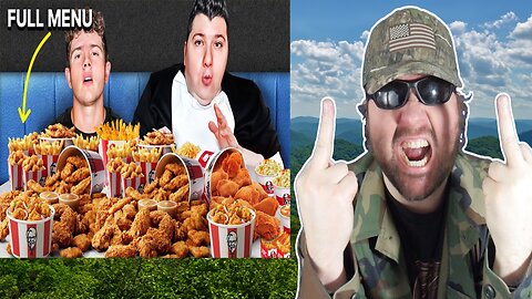 Eating Nikocado Avocado's KFC Order! (Tommy Winkler) - Reaction! (BBT)